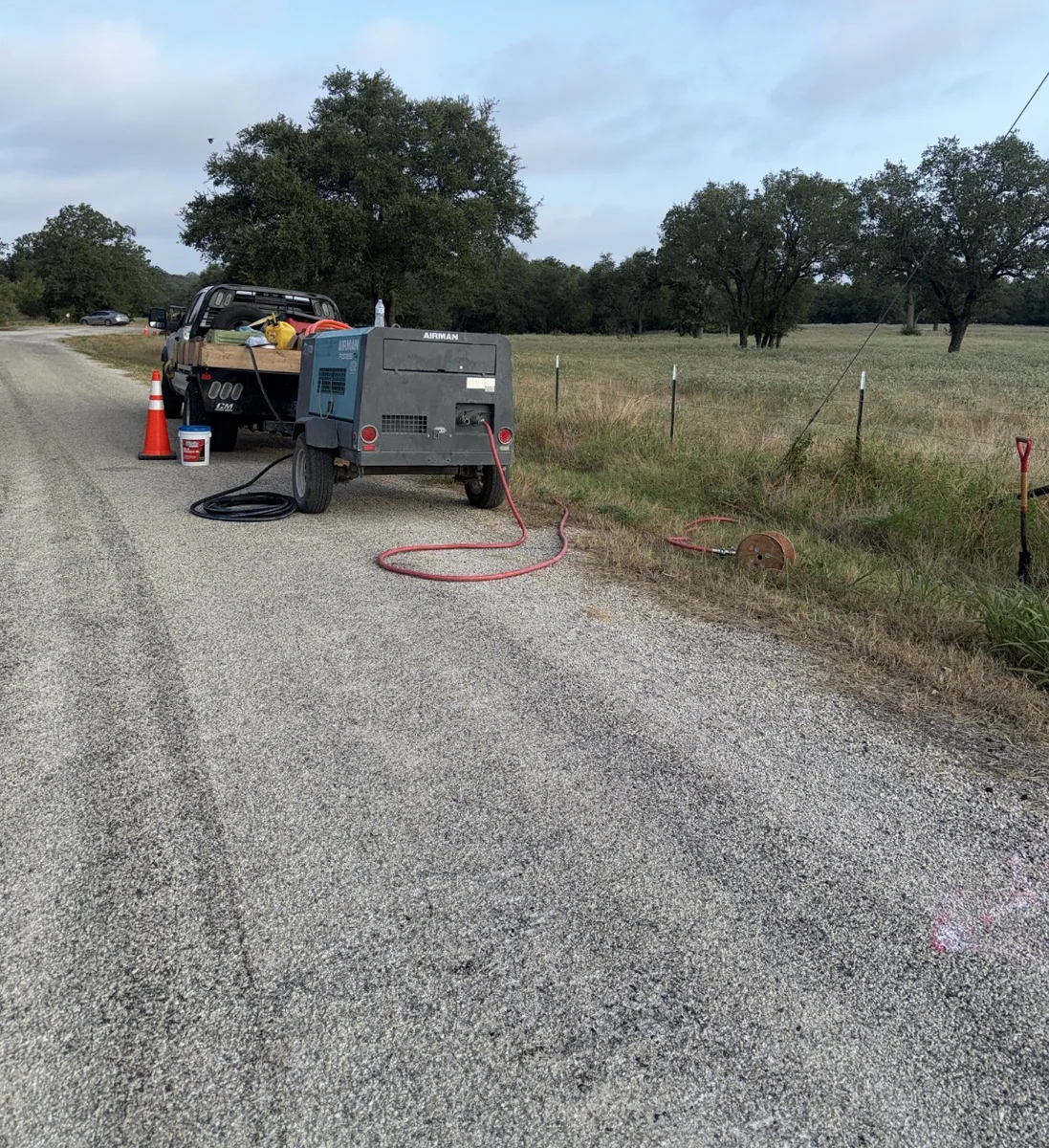 Equipment and crew deployment along a utility corridor