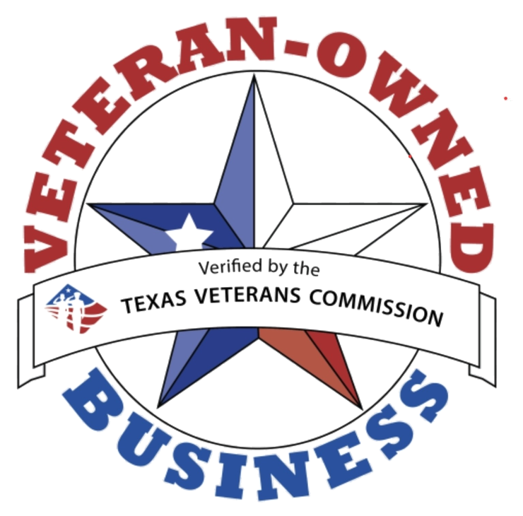 Veteran-Owned Business — Verified by the Texas Veterans Commission